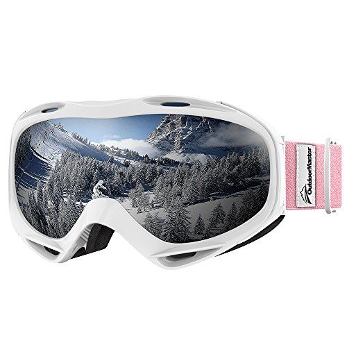  OutdoorMaster Ski Goggles OTG - Over Glasses Ski/Snowboard Goggles for Men, Women & Youth - 100% UV Protection