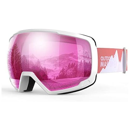  OutdoorMaster Kids Ski Goggles, Snowboard Goggles - Youth Snow Goggles