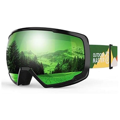  OutdoorMaster Kids Ski Goggles, Snowboard Goggles - Youth Snow Goggles