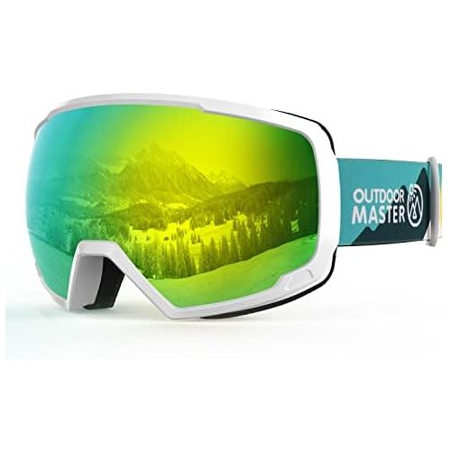  OutdoorMaster Kids Ski Goggles, Snowboard Goggles - Youth Snow Goggles