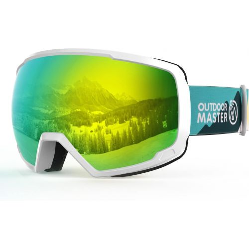  OutdoorMaster Kids Ski Goggles, Snowboard Goggles - Youth Snow Goggles