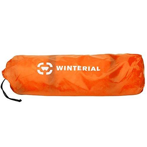  Outdoorsman Winterial Lightweight Self Inflating Sleeping Pad, Great for Backpacking and Camping, Orange