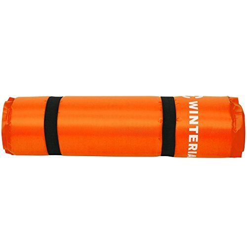  Outdoorsman Winterial Lightweight Self Inflating Sleeping Pad, Great for Backpacking and Camping, Orange