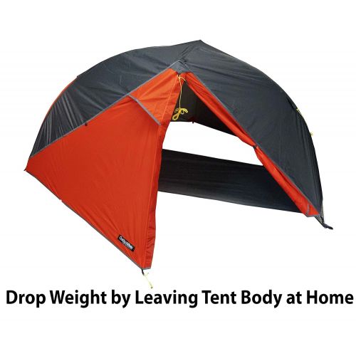  Outdoorsman Outdoor Vitals Dominion 1 & 2 Person Ultralight Backpacking Tents with Footprint, Stakes, and Compression Bag