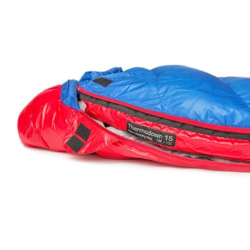  OutdoorsmanLab Paria Outdoor Products Thermodown 15 Degree Down Mummy Sleeping Bag - Ultralight Cold Weather, 3 Season Bag - Perfect for Backcountry Camping and Backpacking