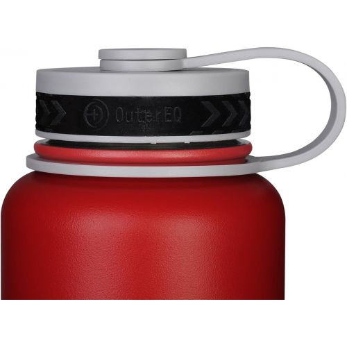  OuterEQ 32 oz Vacuum Insulated Stainless Steel Water Bottle