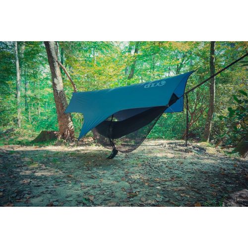  OuterEQ ENO Eagles Nest DoubleNest OneLink Combo - Navy/Royal Hammock+Navy Profly