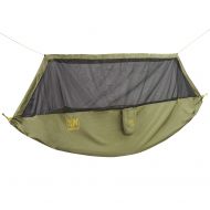 OuterEQ Slumberjack Hover Hammock, Olive Drab - Suspension System & Stuff Sack Included