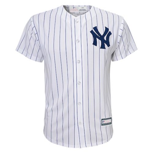  Outerstuff Youth New York Yankees Aaron Judge White Player Replica Jersey