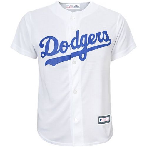  Outerstuff Youth Los Angeles Dodgers Cody Bellinger White Replica Player Jersey