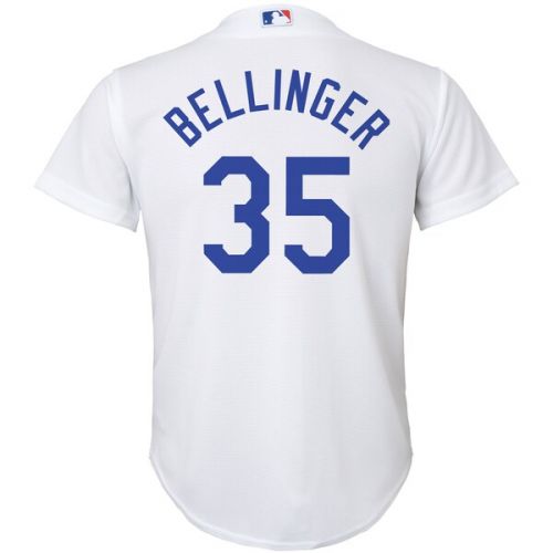  Outerstuff Youth Los Angeles Dodgers Cody Bellinger White Replica Player Jersey