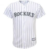 Outerstuff Youth Colorado Rockies White Replica Blank Team Jersey