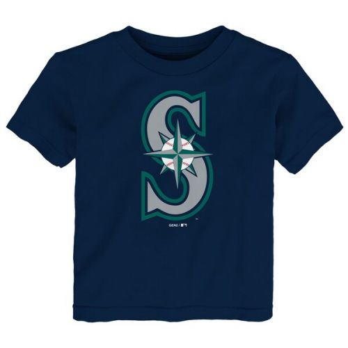  Outerstuff Toddler Seattle Mariners Navy Primary Logo T-Shirt