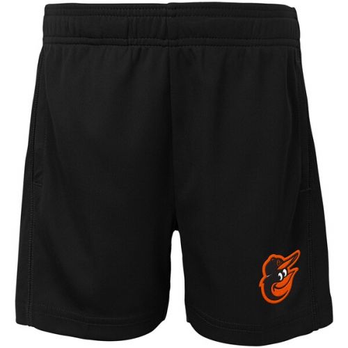  Outerstuff Toddler Baltimore Orioles BlackOrange Ground Rules T-Shirt & Shorts Set