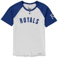 Outerstuff Youth Kansas City Royals WhiteRoyal Game Day Jersey T-Shirt