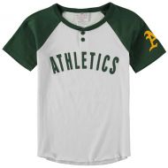 Outerstuff Youth Oakland Athletics WhiteGreen Game Day Jersey T-Shirt