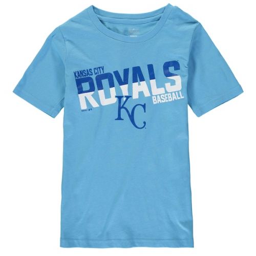  Outerstuff Youth Kansas City Royals Light Blue Alternate All Meshed Up T-Shirt