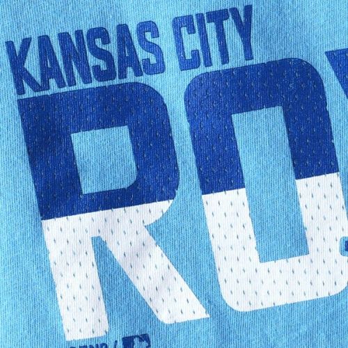  Outerstuff Youth Kansas City Royals Light Blue Alternate All Meshed Up T-Shirt