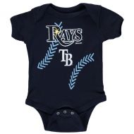 Outerstuff Newborn & Infant Tampa Bay Rays Navy Fan-tastic Baseball Bodysuit