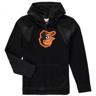 Outerstuff Youth Baltimore Orioles Black Team Logo Fleece Pullover Hoodie