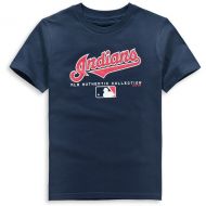 Outerstuff Youth Cleveland Indians Navy Team Drive On-Field Authentic T-Shirt