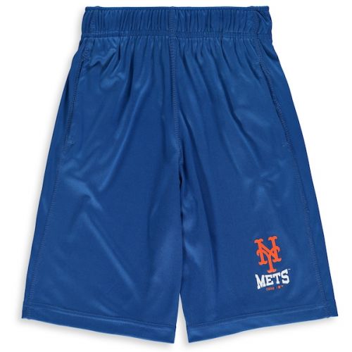  Outerstuff Youth New York Mets Royal Link Up Performance Shorts