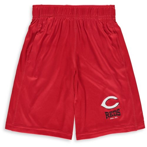  Outerstuff Youth Cincinnati Reds Red Link Up Performance Shorts