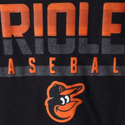  Outerstuff Youth Baltimore Orioles Black Wild Card Cotton T-Shirt