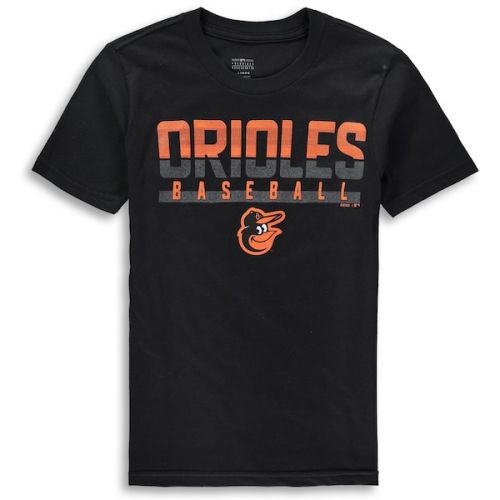  Outerstuff Youth Baltimore Orioles Black Wild Card Cotton T-Shirt