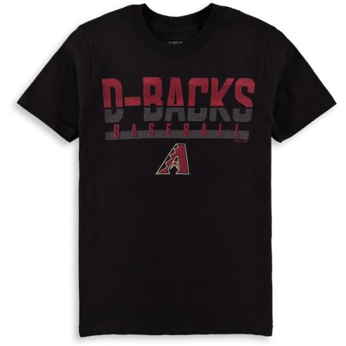  Outerstuff Youth Arizona Diamondbacks Black Wild Card Cotton T-Shirt