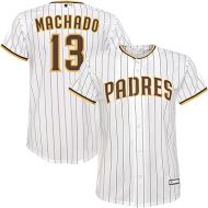 Manny Machado San Diego Padres MLB Kids Youth 8-20 White Home Player Jersey