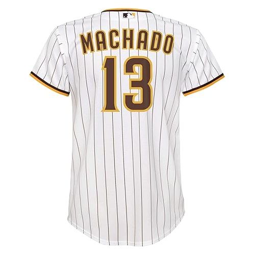  Manny Machado San Diego Padres MLB Kids Youth 8-20 White Home Player Jersey