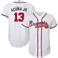 Ronald Acuna Jr. Atlanta Braves MLB Boys Youth 8-20 Player Jersey