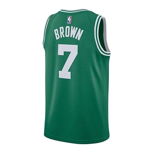  Jaylen Brown Boston Celtics NBA Kids Youth 8-20 Green Icon Edition Swingman Jersey