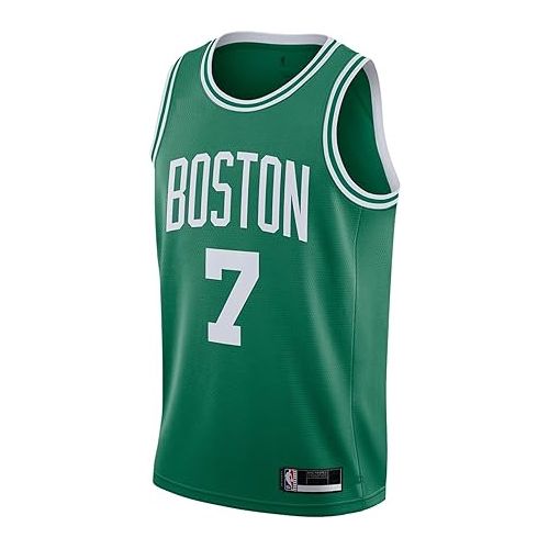  Jaylen Brown Boston Celtics NBA Kids Youth 8-20 Green Icon Edition Swingman Jersey