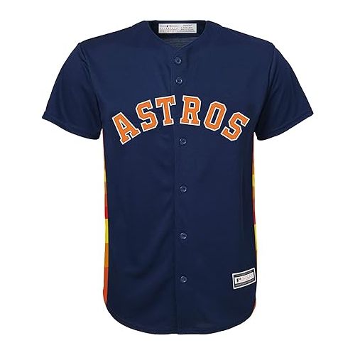  Outerstuff Alex Bregman Houston Astros MLB Kids Youth 8-20 Navy Alternate Player Jersey