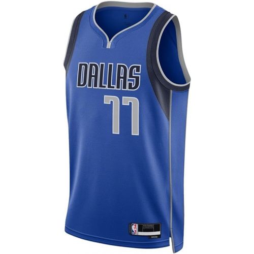  Luka Doncic Dallas Mavericks NBA Kids Youth 8-20 Blue Icon Edition Swingman Jersey