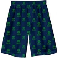 Outerstuff Notre Dame Fighting Irish Youth Printed All Over Navy Pajama Shorts