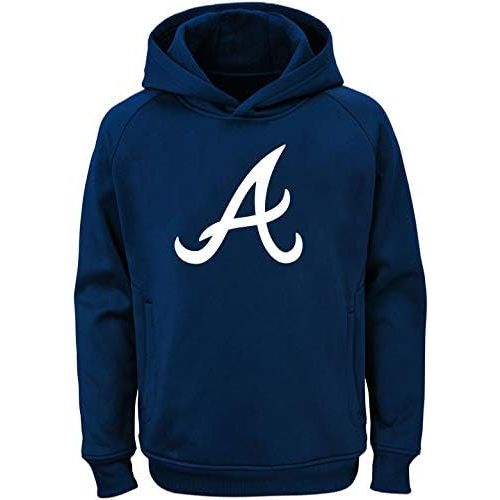  Outerstuff MLB Youth 8-20 Team Color Polyester Performance Primary Logo Pullover Sweatshirt Hoodie