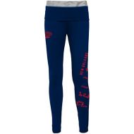 NBA New Orleans Pelicans Juniors Outerstuff Elastic Heart Legging, Black, Medium (7-9)