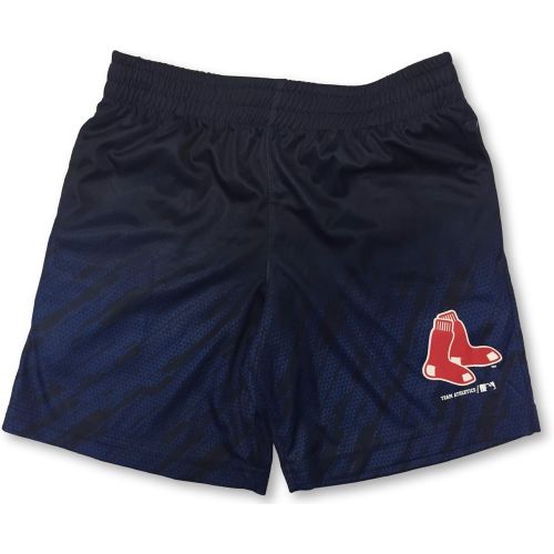  Outerstuff Boston Red Sox Boys Youth Athletic Shorts