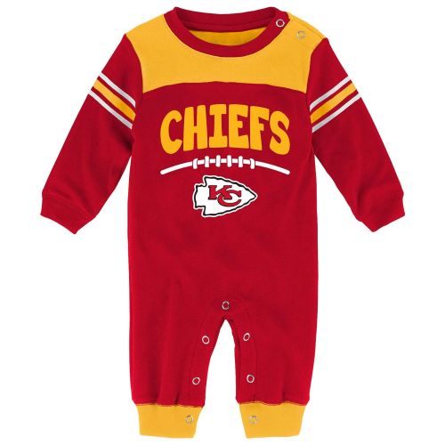  Outerstuff Kansas City Chiefs NFL Baby Boys Onesie Bodysuit Orange