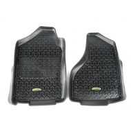 Outland 398290305 Black Front Row Floor Liner For Select Dodge Ram, Ram 1500, 2500 and 3500 Models