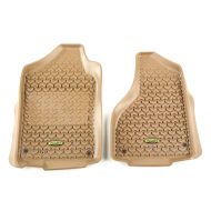 Outland Automotive Outland 398390305 Tan Front Row Floor Liner For Select Dodge Ram, Ram 1500, 2500 and 3500 Models