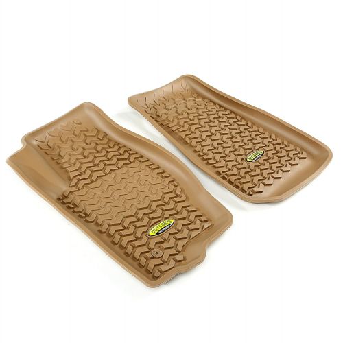  Outland Automotive Outland 391392028 Tan Front Row Floor Liner For Select Jeep Commander and Grand Cherokee Models