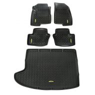 Outland Automotive Outland 391298827 Black Front, Rear and Cargo Floor Liner Kit For Select Jeep Compass and Patriot Models