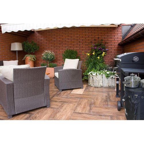  Outland Living Outland Firebowl UV and Weather Resistant 740 Propane Gas Tank Cover with Stable Tabletop Feature, Fits Standard 20 lb Tank Cylinder, Ventilated with Storage Pocket