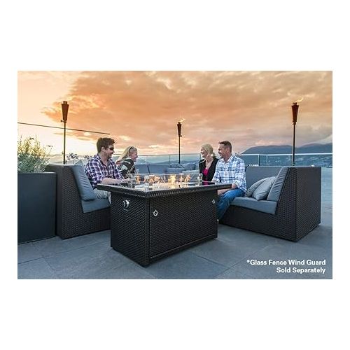  Outland Living Series 403-Espresso Brown Fire Table, Espresso Brown/50,000 BTU