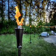[아마존 핫딜] Outland Living Outdoor Gas Propane Torch - 71-Inch 7,000 BTU Portable Ambient Yard Lights for Backyard Deck Lighting (1-Pack/20 LB Propane Tank)