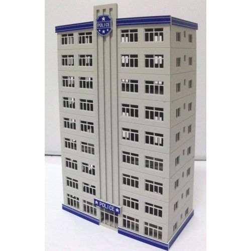  Outland Models Railway Police Department Headquarter / Station Building N Scale